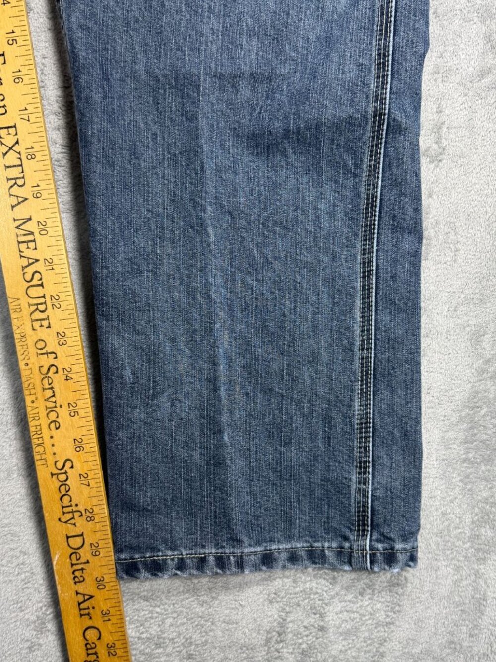 Vintage Y2K LEE Loose Fit Carpenter Jeans Grunge Utility 2000s Skater Gorpcore - Picture 13 of 14